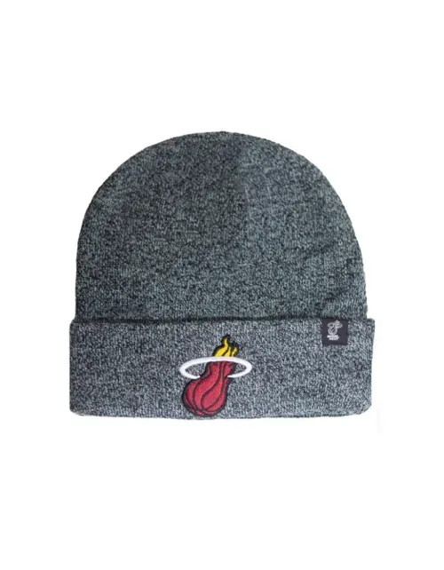 Beanie NBA - Gorro de Lana - Miami Heat - Gris
