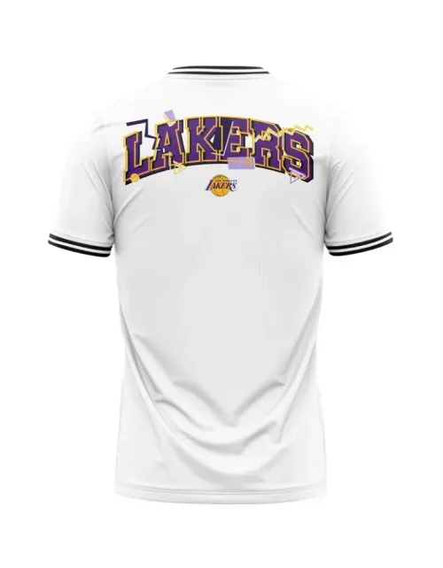 Polera NBA Juvenil - Los Angeles Lakers - Blanco