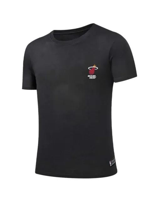 Polera NBA Hombre BK2 - Miami Heat - Negro