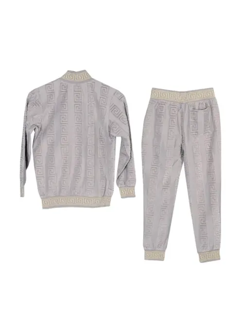Buzo Conjunto Pimps Bebe - Colección Creta - Gris