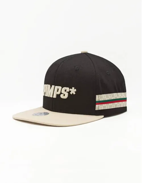Gorra Snapback Pimps - Trace Summer - Negro