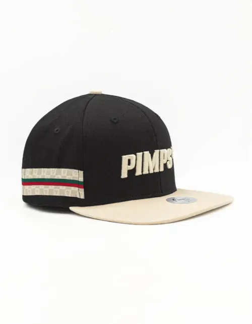 Gorra Snapback Pimps - Trace Summer - Negro