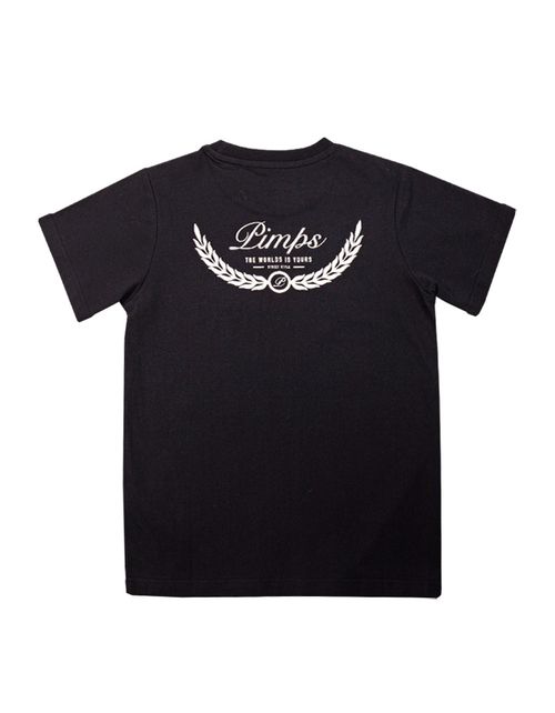 Polera Pimps Juvenil - Colección Arpione - Negro