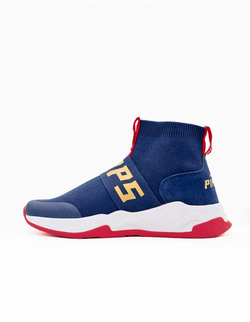 Zapatillas Pimps Juvenil - Smooth Blue Red