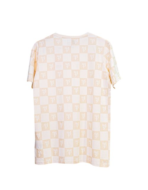 Polera Pimps Niño Cuadros - Colección Heráldica - Beige