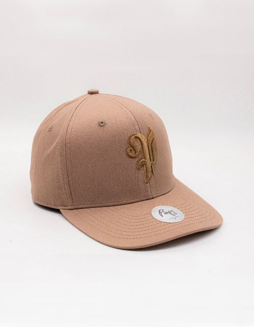 Gorra Snapback Pimps - Colección Heráldica - Mocca