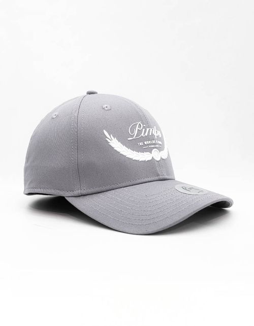 Gorra Dad Hat Pimps Curve - Colección Arpione - Gris