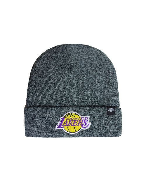 Beanie NBA - Gorro de Lana - Los Angeles Lakers - Gris