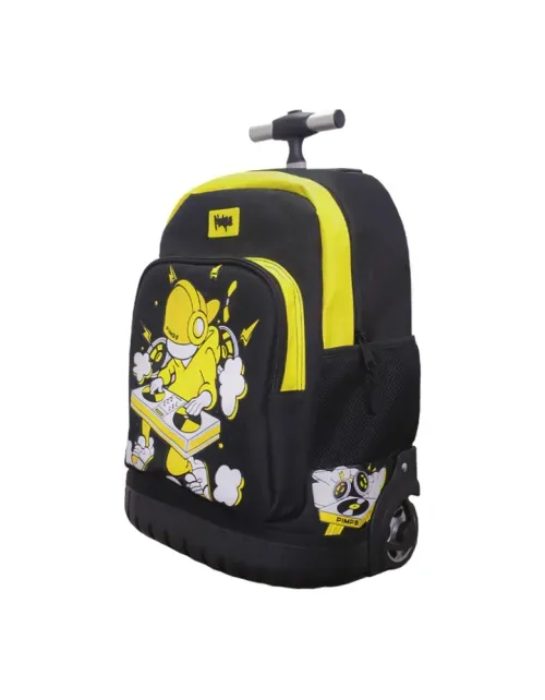 Mochila Pimps Street - Negro/Amarillo