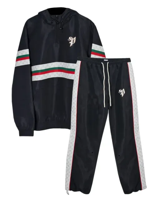 Buzo Conjunto Pimps Hombre - TASLAN Trace - Negro