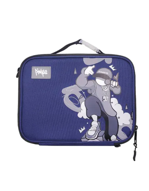 Lonchera Pimps Street – Azul/Gris