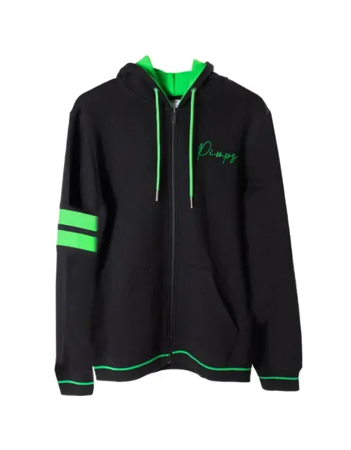 Poleron Pimps Hombre - Colección Script - Verde