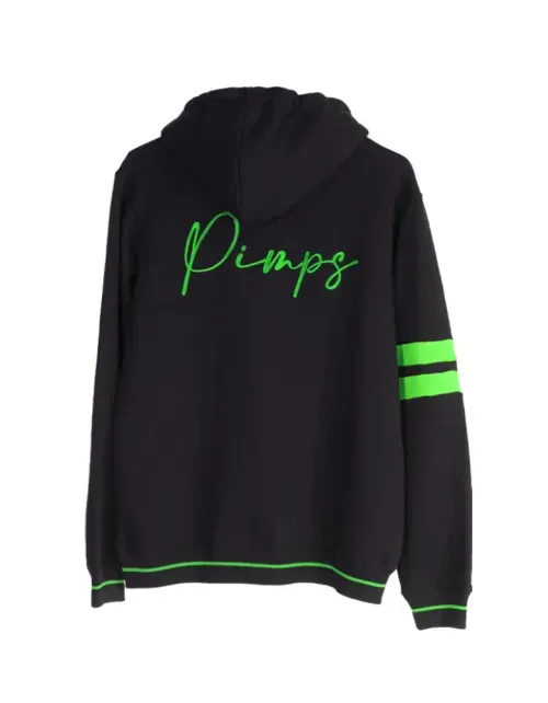 Poleron Pimps Hombre - Colección Script - Verde