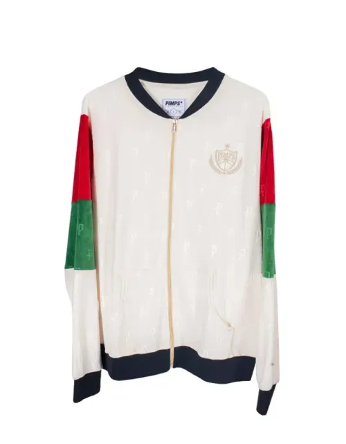 Poleron Pimps Unisex Plush - Colección Scudetto - Beige