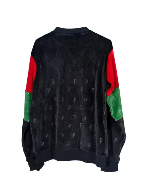 Poleron Pimps Unisex Plush - Colección Scudetto - Negro