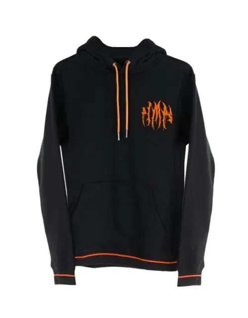 Poleron Pimps Hombre - Colección Distortion - Naranjo