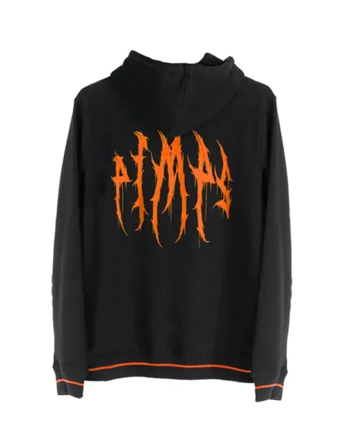 Poleron Pimps Hombre - Colección Distortion - Naranjo