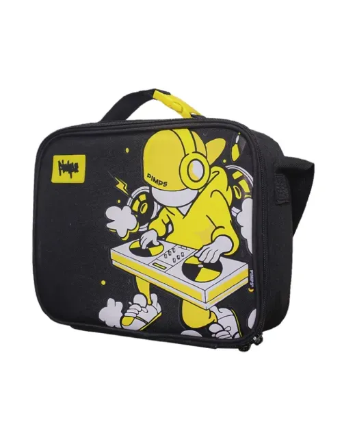 Lonchera Pimps Street – Negro/Amarillo