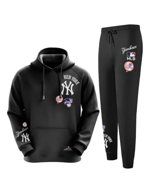 Buzo Conjunto MLB Niño - New York Yankees - Negro