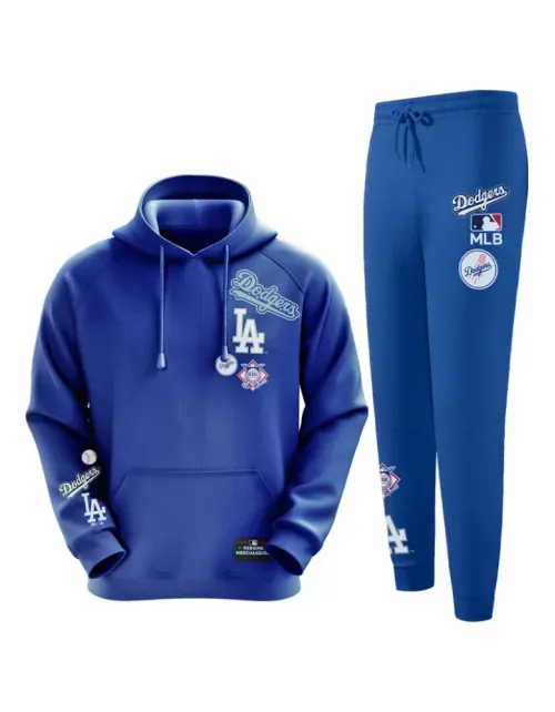 Buzo Conjunto MLB Niño - Los Angeles Dodgers - Azul