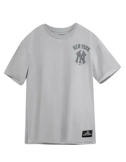 Polera MLB Hombre - New York Yankees - Gris GY1