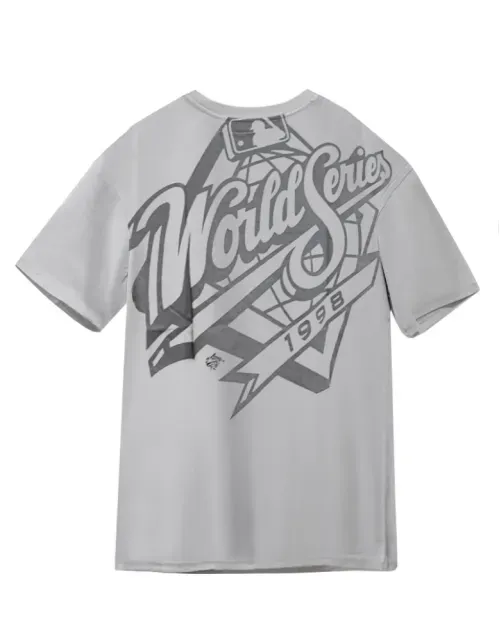 Polera MLB Hombre - New York Yankees - Gris GY1