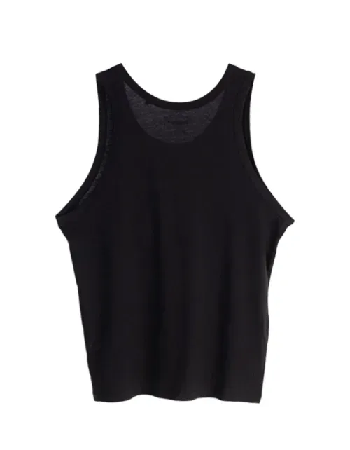 Polera Pimps Hombre - Sin Mangas Musculosa - Colección Elemental - Negro