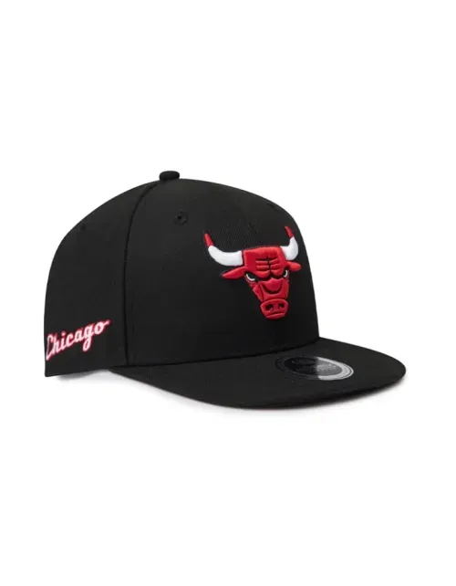 Gorra Fitted Authentic NBA - Chicago Bulls - Negro