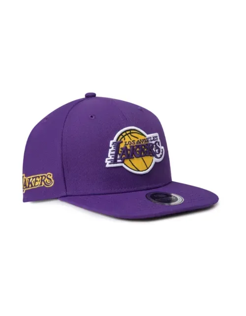 Gorra Dad Hat Authentic Headwear - Los Angeles Lakers - Morado