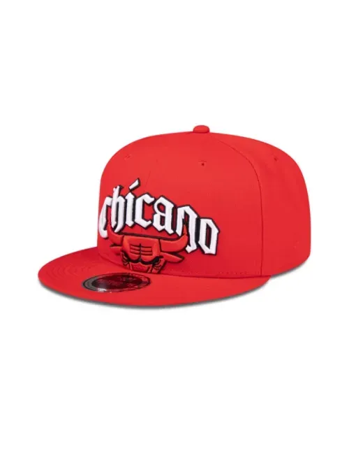 Gorra Snapback Authentic NBA 2RD1 - Chicago Bulls - Rojo