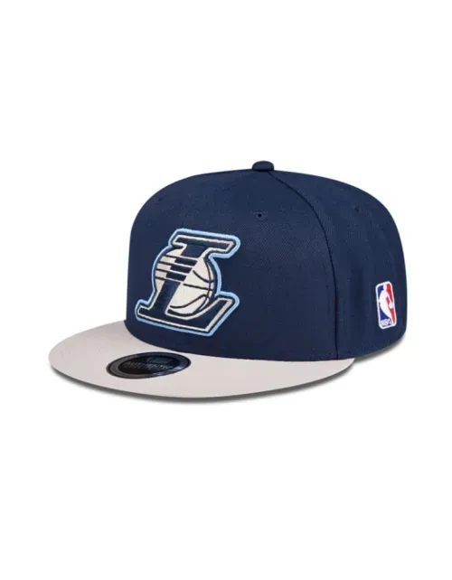 Gorra Fitted Authentic NBA - Los Angeles Lakers - Azul