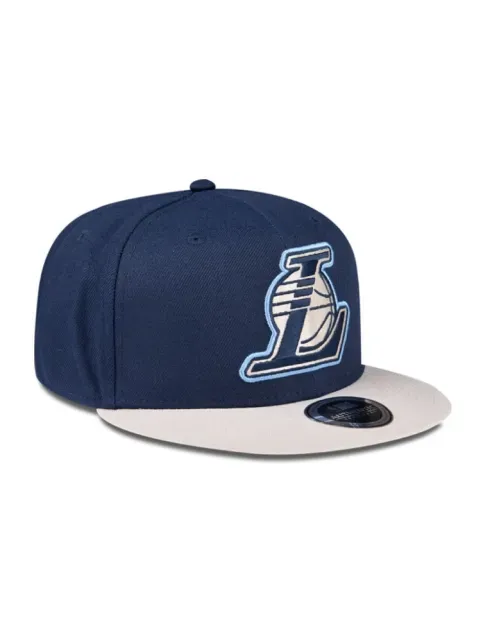 Gorra Fitted Authentic NBA - Los Angeles Lakers - Azul