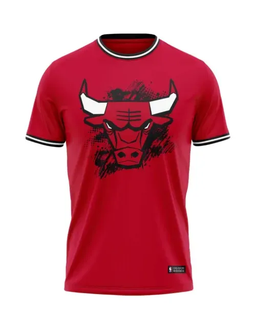 Polera NBA RD1 Juvenil - Chicago Bulls - Rojo