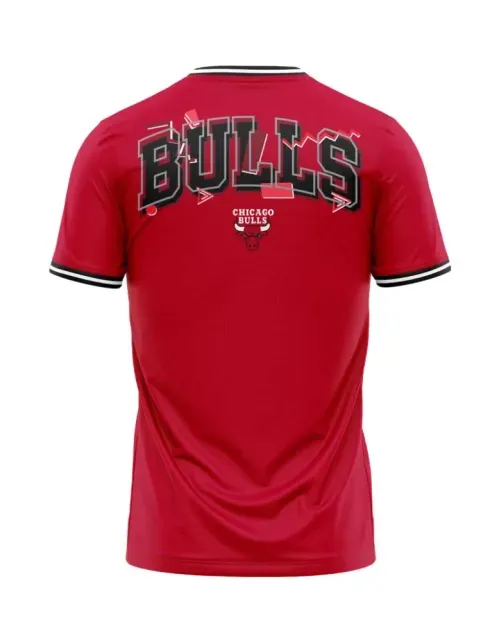 Polera NBA RD1 Juvenil - Chicago Bulls - Rojo