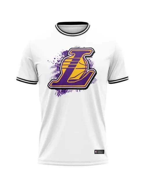Polera NBA Juvenil - Los Angeles Lakers - Blanco