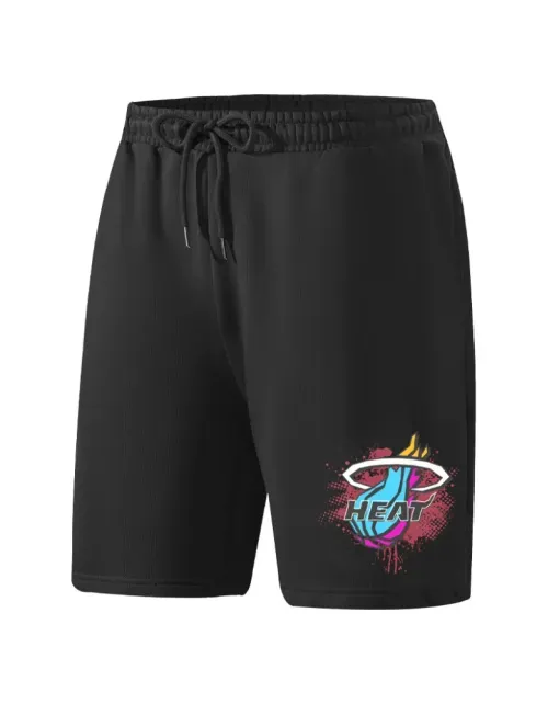 Short NBA Juvenil - Miami Heat - Negro