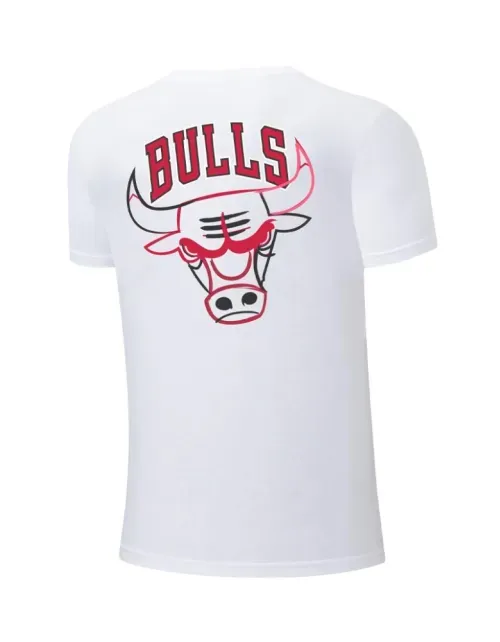 Polera NBA Niño WH1 - Chicago Bulls - Blanco