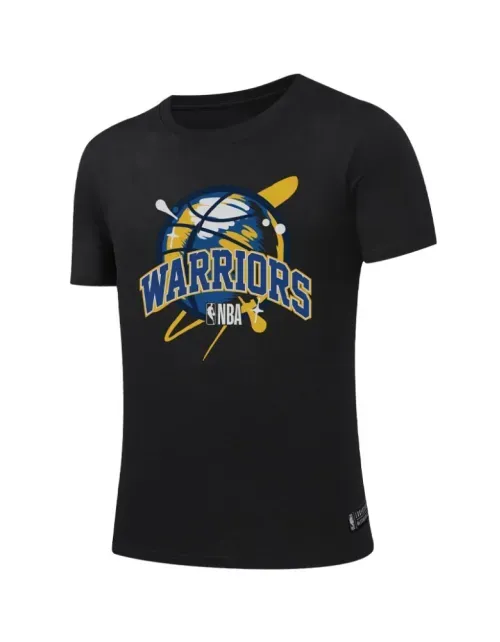 Polera NBA NiñoBK2 - Golden State Warriors - Negro