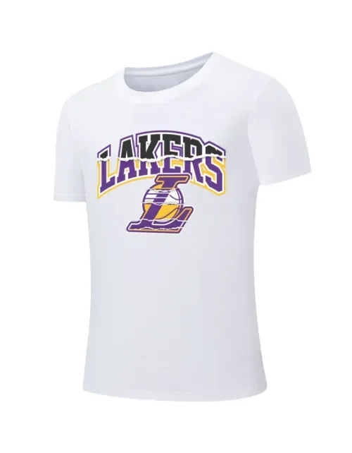 Polera NBA Hombre - Los Angeles Lakers - Blanco