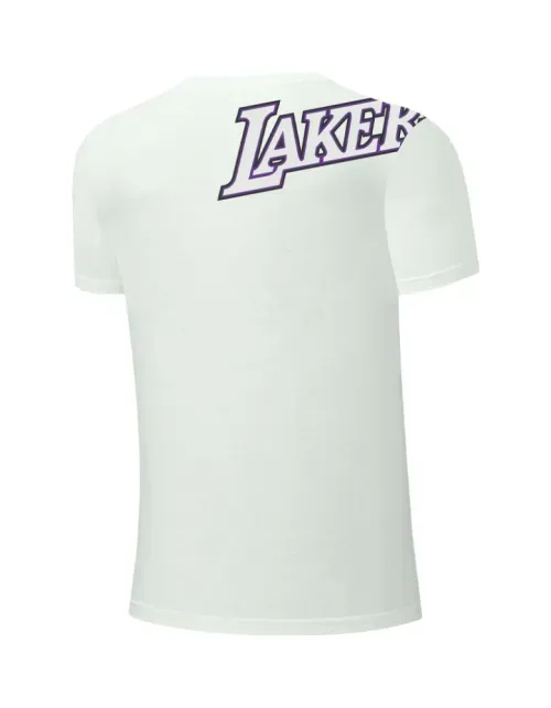 Polera NBA Hombre OW1 - Los Angeles Lakers - Blanco