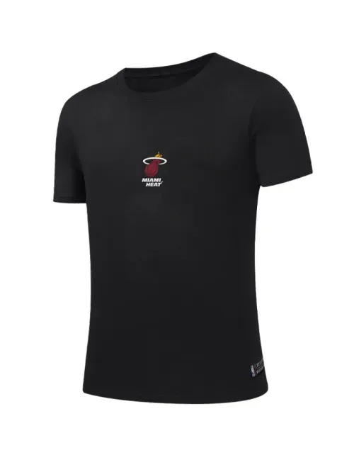Polera NBA Juvenil - Miami Heat - Negro
