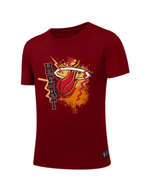 Polera NBA Juvenil - Miami Heat - Burdeo