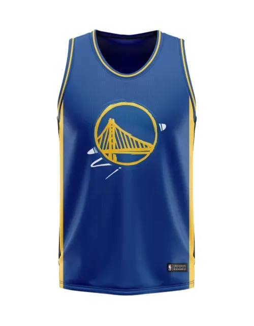 Camiseta NBA Niño - Golden State Warriors - Azul