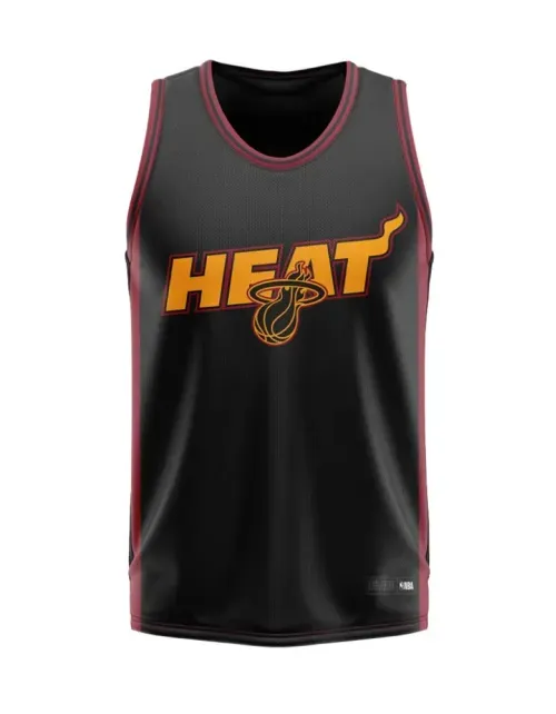 Camiseta NBA Players Hombre - Miami Heat - Negro