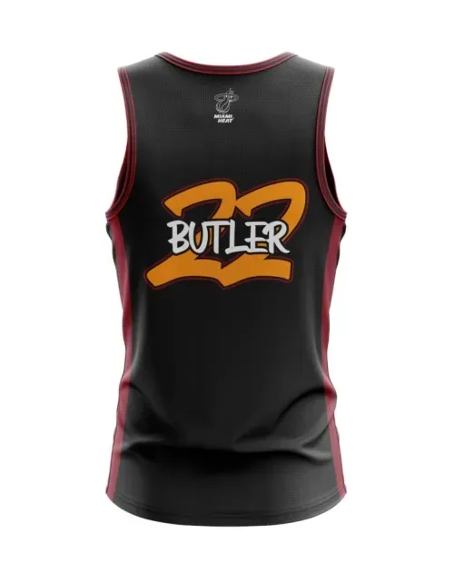 Camiseta NBA Players Hombre - Miami Heat - Negro