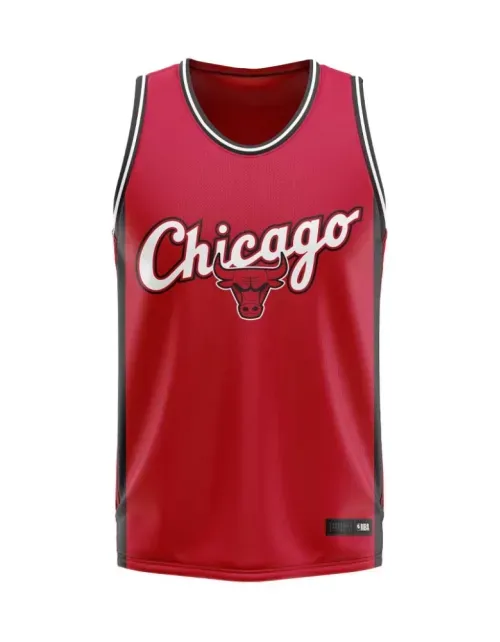 Camiseta NBA Players Hombre - Chicago Bulls - Rojo