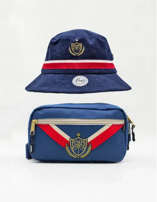 Pack Banano/Bucket Pimps - Colección Scudetto - Azul