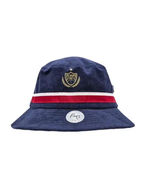 Bucket Hat Pimps Cotelé - Colección Scudetto - Corduroy Azul