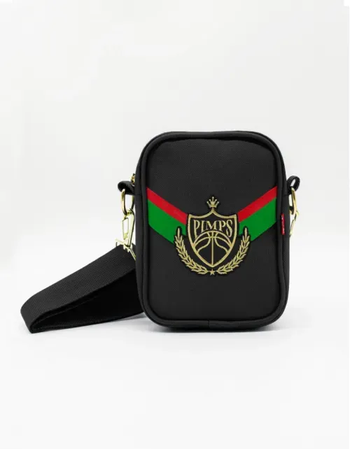 Crossbody Pimps - Colección Scudetto - Negro