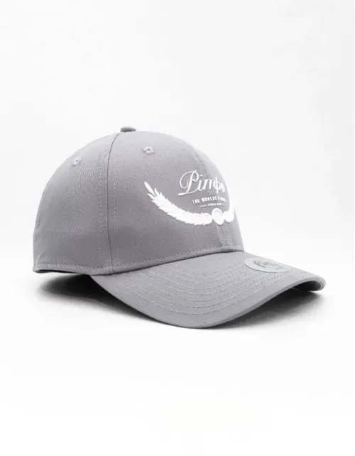 Gorra Dad Hat Pimps Curve - Colección Arpione - Gris